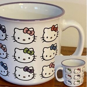 2 HELLO KITTY MUGS - LARGE 20 oz. NWT